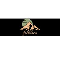 Folklore Mountains Bumper Sticker