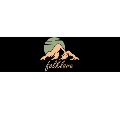 Folklore Mountains Bumper Sticker