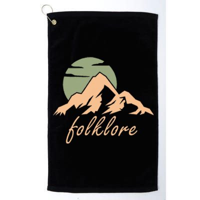 Folklore Mountains Platinum Collection Golf Towel