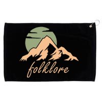 Folklore Mountains Grommeted Golf Towel