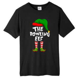 Funny Matching Family Christmas The Bowling Elf Great Gift Tall Fusion ChromaSoft Performance T-Shirt