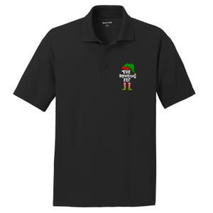 Funny Matching Family Christmas The Bowling Elf Great Gift PosiCharge RacerMesh Polo