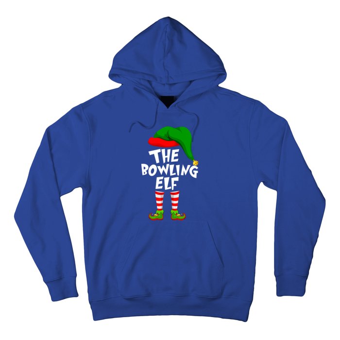 Funny Matching Family Christmas The Bowling Elf Great Gift Hoodie