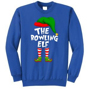 Funny Matching Family Christmas The Bowling Elf Great Gift Tall Sweatshirt