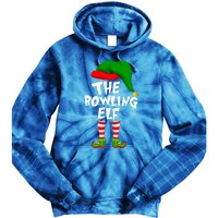 Funny Matching Family Christmas The Bowling Elf Great Gift Tie Dye Hoodie