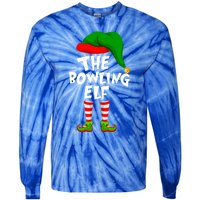 Funny Matching Family Christmas The Bowling Elf Great Gift Tie-Dye Long Sleeve Shirt