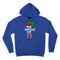 Funny Matching Family Christmas The Bowling Elf Great Gift Tall Hoodie