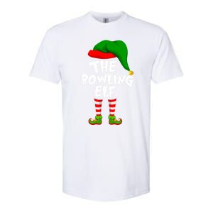 Funny Matching Family Christmas The Bowling Elf Great Gift Softstyle CVC T-Shirt