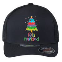 Family Matching Feliz Navidad Spanish Mexican Christmas Flexfit Unipanel Trucker Cap