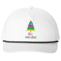 Family Matching Feliz Navidad Spanish Mexican Christmas Snapback Five-Panel Rope Hat