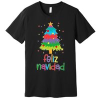 Family Matching Feliz Navidad Spanish Mexican Christmas Premium T-Shirt