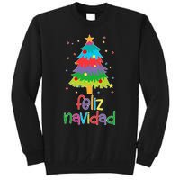 Family Matching Feliz Navidad Spanish Mexican Christmas Tall Sweatshirt