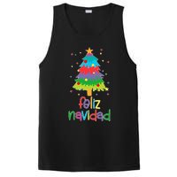 Family Matching Feliz Navidad Spanish Mexican Christmas PosiCharge Competitor Tank