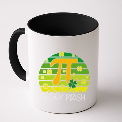 Funny Math Fraction Four Leaf Clover Teacher St Patricks Day Mug