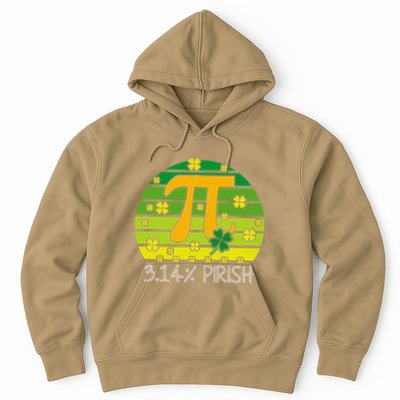 Funny Math Fraction Four Leaf Clover Teacher St Patricks Day Hoodie