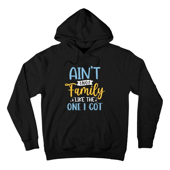 Funny Matching Family Aint No Family Like the One I Got Hoodie