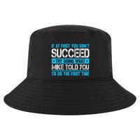 Funny Mike Cool Comfort Performance Bucket Hat