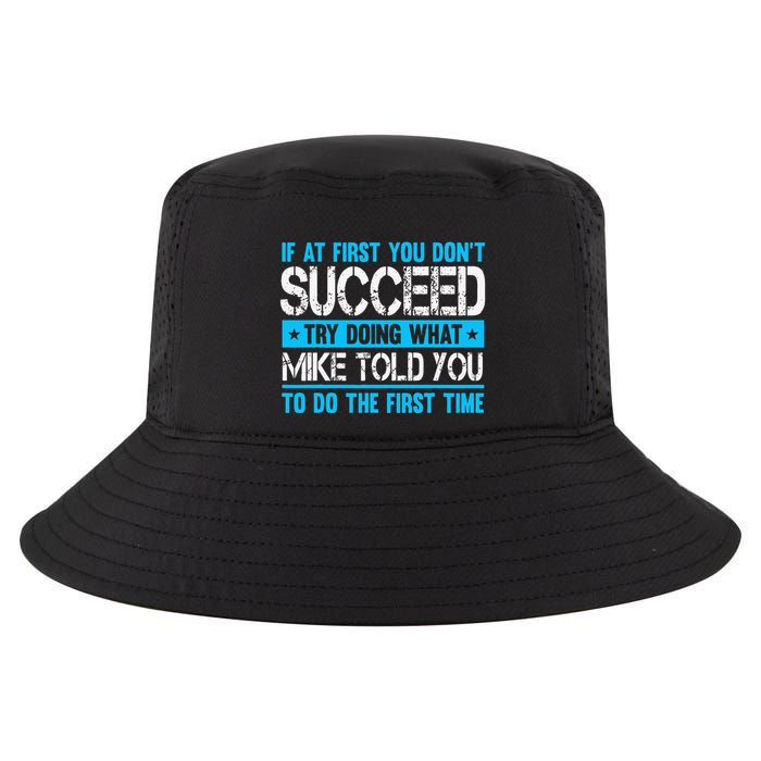 Funny Mike Cool Comfort Performance Bucket Hat