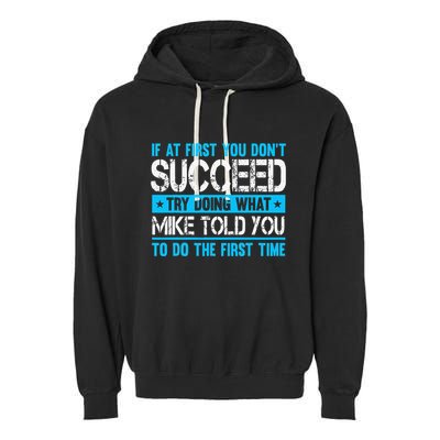 Funny Mike Garment-Dyed Fleece Hoodie