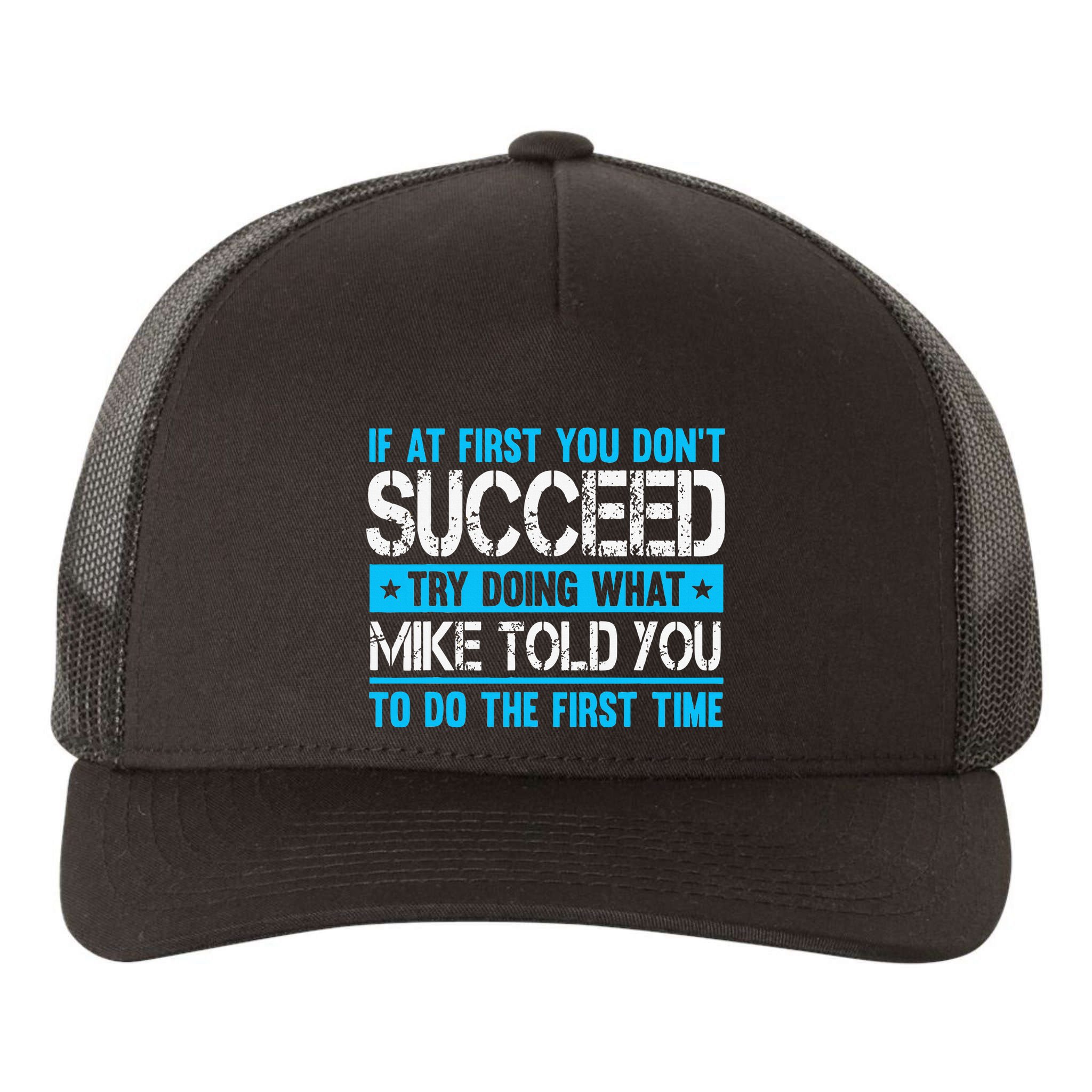Funny Mike Yupoong Adult 5-Panel Trucker Hat