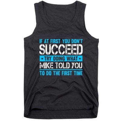 Funny Mike Tank Top