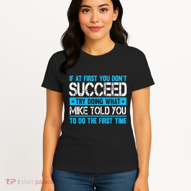 Funny Mike Womens T-Shirt
