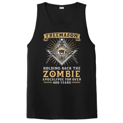 Freemason Masonic Fraternal Freemasonry Square Compass PosiCharge Competitor Tank