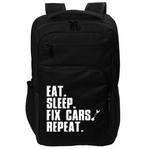 Funny Mechanic For Men Dad Auto Garage Automobile Car Lover Impact Tech Backpack