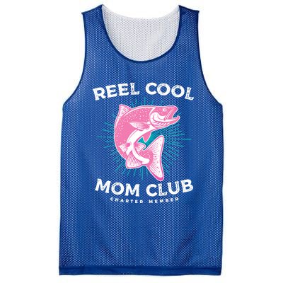 Funny Mom Fishing Design For Mother's Day Cool Gift Mesh Reversible Basketball Jersey Tank