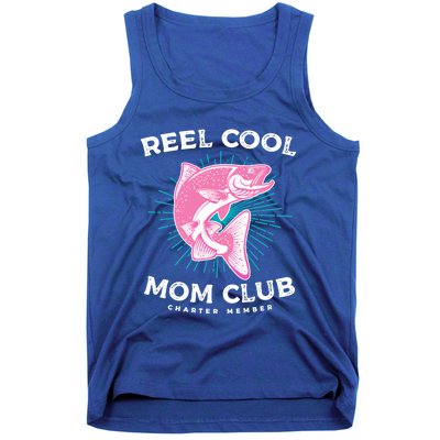 Funny Mom Fishing Design For Mother's Day Cool Gift Tank Top