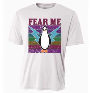 Fear Me Funny Penguin Cooling Performance Crew T-Shirt