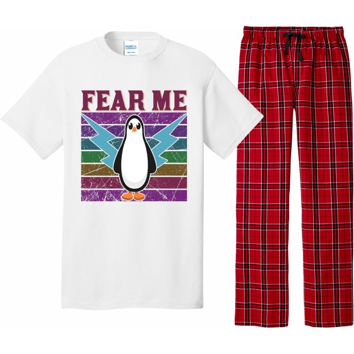 Fear Me Funny Penguin Pajama Set