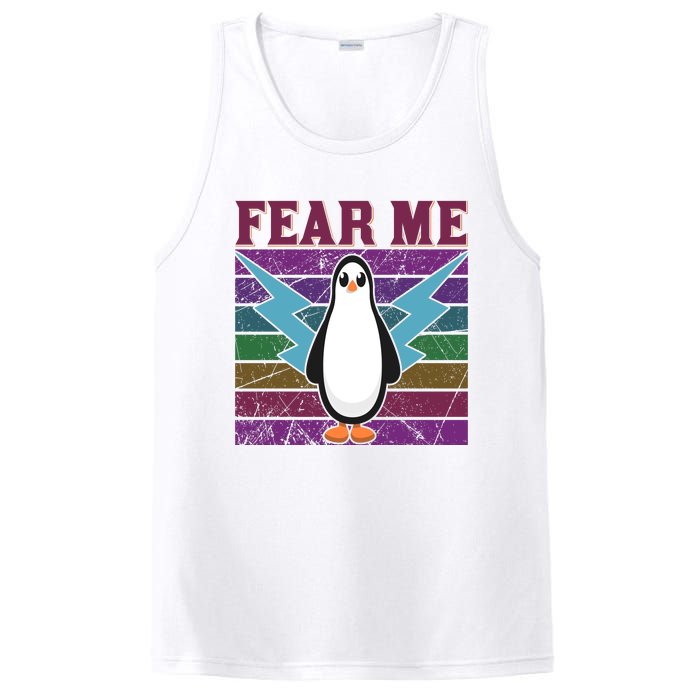 Fear Me Funny Penguin PosiCharge Competitor Tank