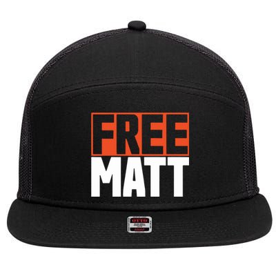 Free Matt Fc Cincinnati 7 Panel Mesh Trucker Snapback Hat