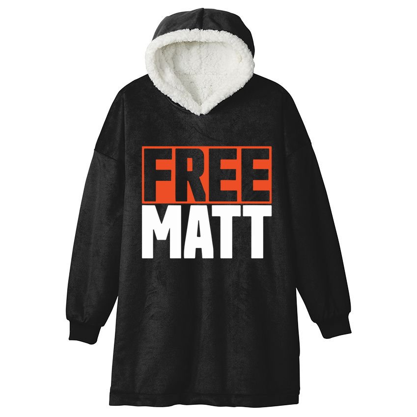 Free Matt Fc Cincinnati Hooded Wearable Blanket