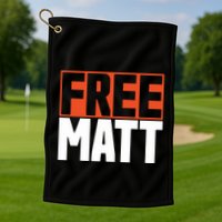Free Matt Fc Cincinnati Golf Towel