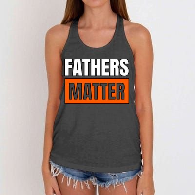 Fathers Matter Women's Knotted Racerback Tank