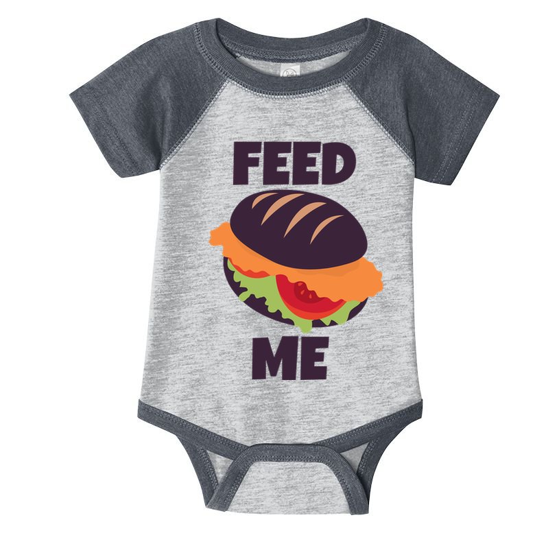 Feed Me Infant Baby Jersey Bodysuit