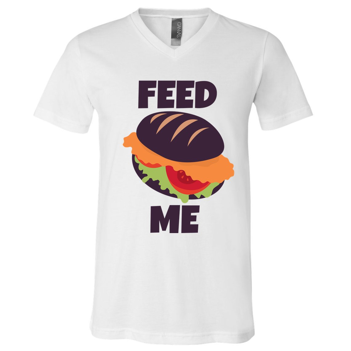 Feed Me V-Neck T-Shirt