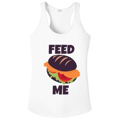Feed Me Ladies PosiCharge Competitor Racerback Tank