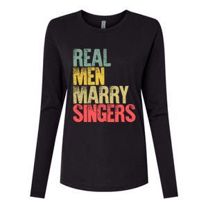 Funny Marriage Funny Gift Real Marry Singers Groom Meaningful Gift Womens Cotton Relaxed Long Sleeve T-Shirt