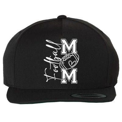 Football Mom Football Mom Football Mom Football Football Mom Wool Snapback Cap