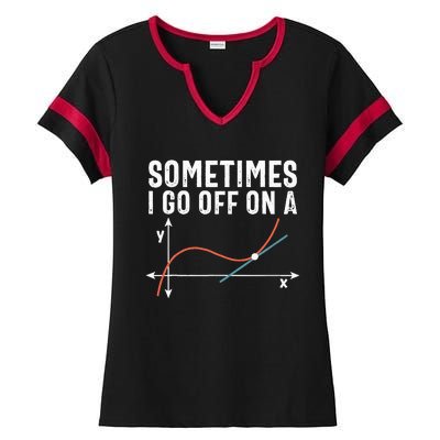 Funny Math Funny Geometry Math Humor Math Pun Math Joke Ladies Halftime Notch Neck Tee