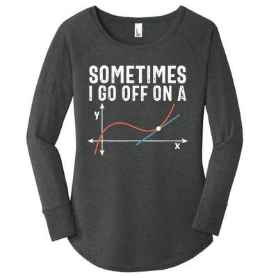 Funny Math Funny Geometry Math Humor Math Pun Math Joke Women's Perfect Tri Tunic Long Sleeve Shirt