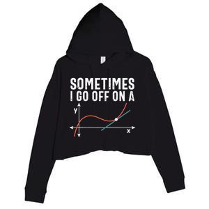 Funny Math Funny Geometry Math Humor Math Pun Math Joke Crop Fleece Hoodie