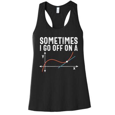 Funny Math Funny Geometry Math Humor Math Pun Math Joke Women's Racerback Tank