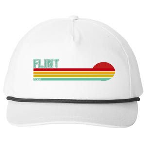 Flint Michigan Snapback Five-Panel Rope Hat