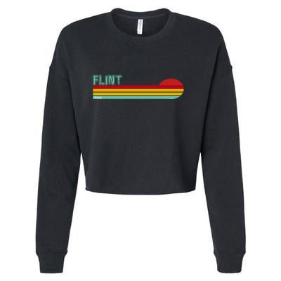 Flint Michigan Cropped Pullover Crew