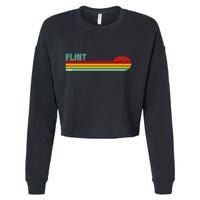 Flint Michigan Cropped Pullover Crew