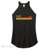 Flint Michigan Women's Perfect Tri Rocker Tank
